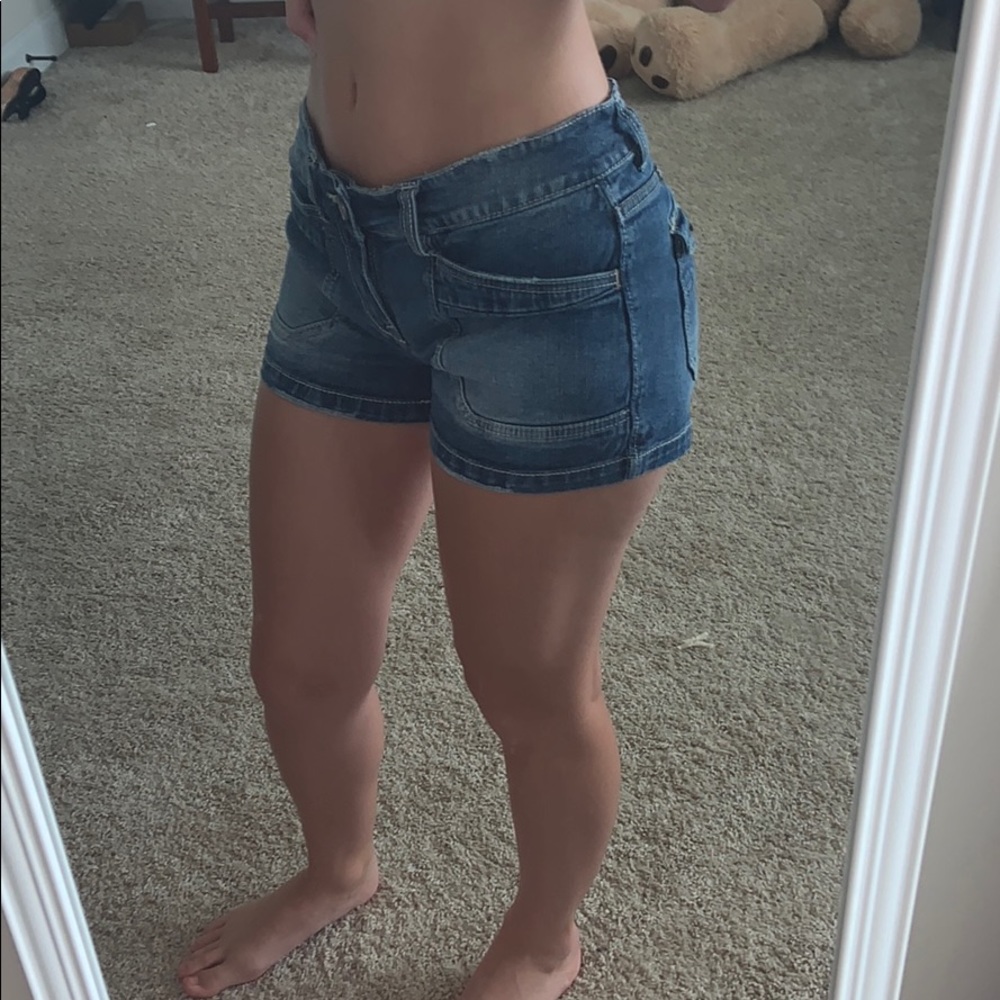 jean shorts